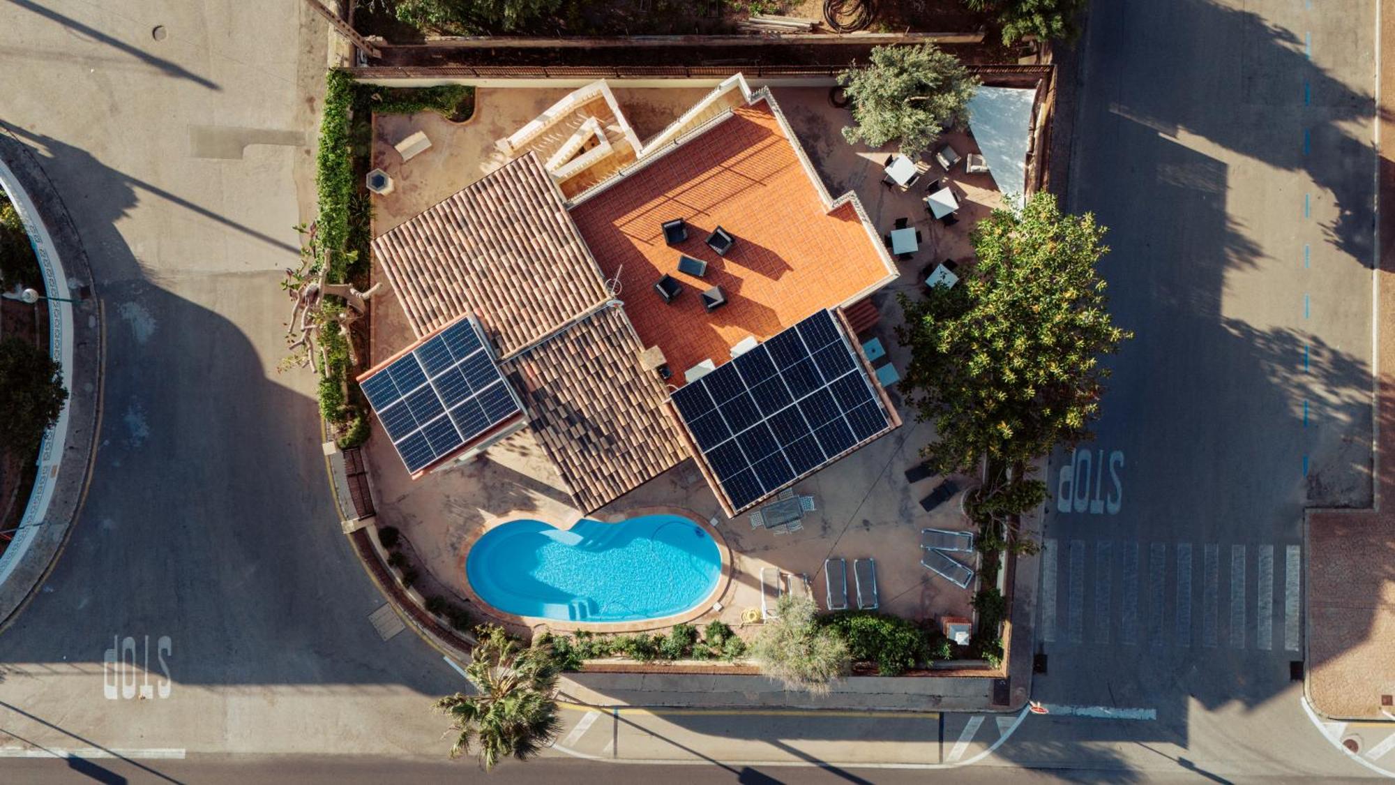 Mallorca Finca Haus Mit Pool Direkt Am Meer Es Trenc, Bootstour Moeglich סה רפיטה מראה חיצוני תמונה