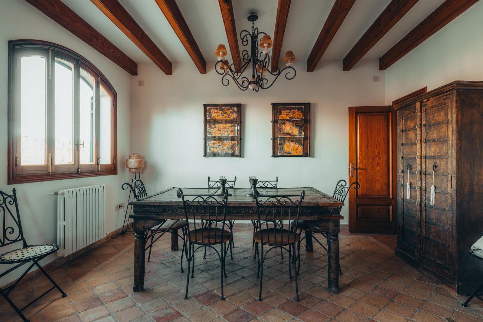 Mallorca Finca Haus Mit Pool Direkt Am Meer Es Trenc, Bootstour Moeglich סה רפיטה מראה חיצוני תמונה