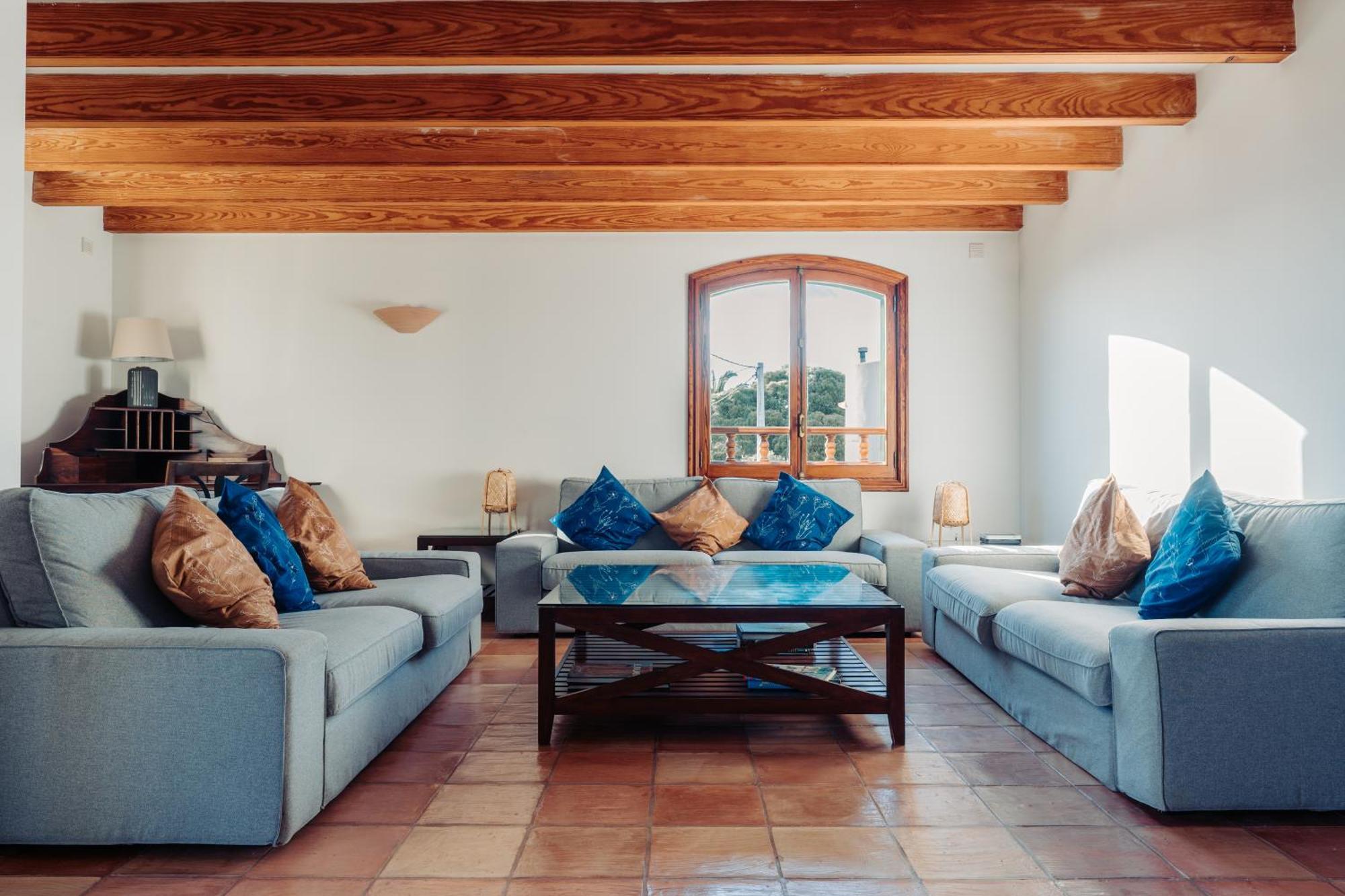 Mallorca Finca Haus Mit Pool Direkt Am Meer Es Trenc, Bootstour Moeglich סה רפיטה מראה חיצוני תמונה