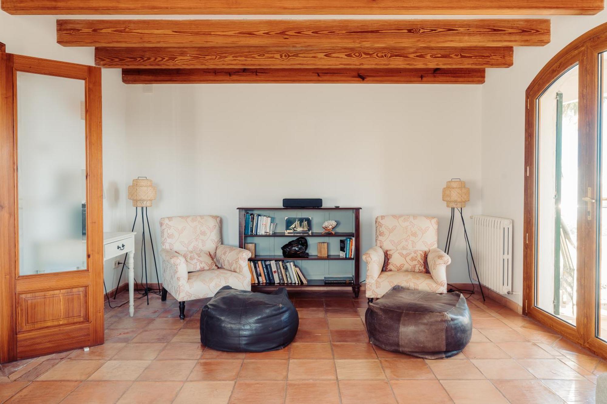 Mallorca Finca Haus Mit Pool Direkt Am Meer Es Trenc, Bootstour Moeglich סה רפיטה מראה חיצוני תמונה
